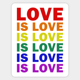 LGBT - Love is Love Magnet